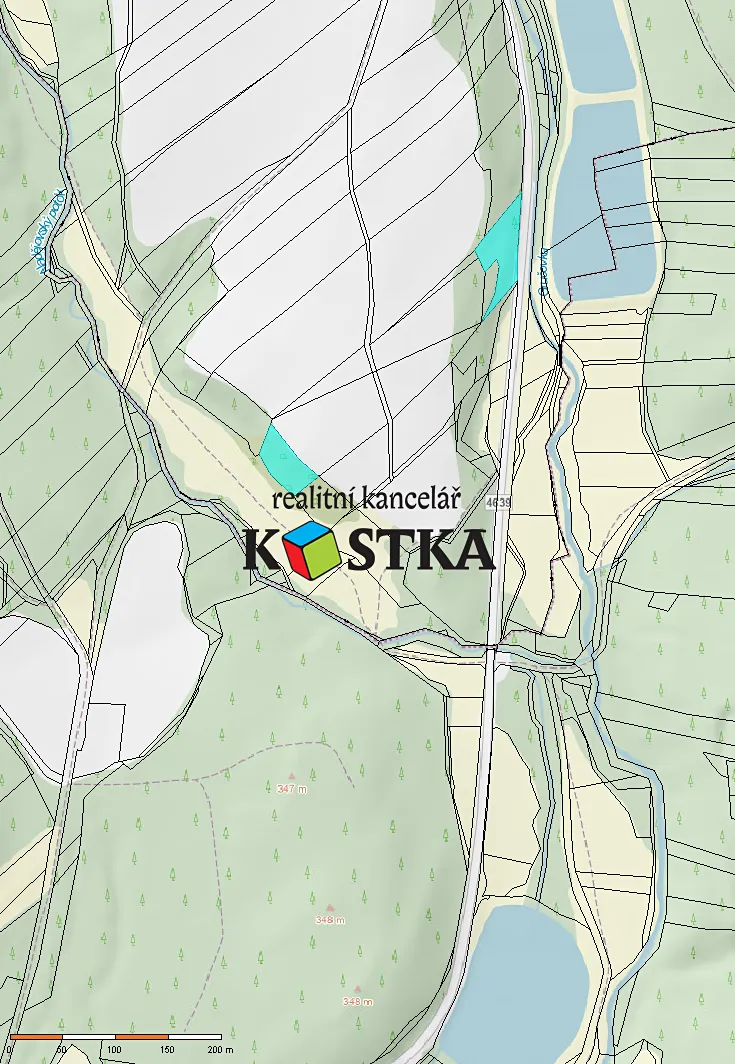 Prodej lesa 3398 m²